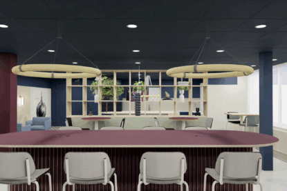LN Kantoorinrichting – SBB kantine 9